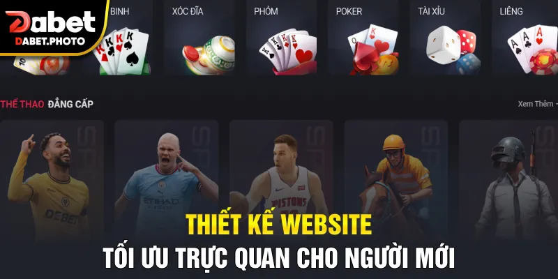 Thiết kế website tối ưu trực quan cho người mới